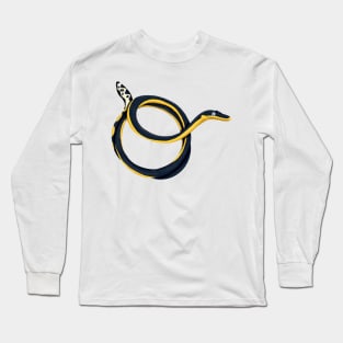 O - Yellow-bellied sea snake Long Sleeve T-Shirt